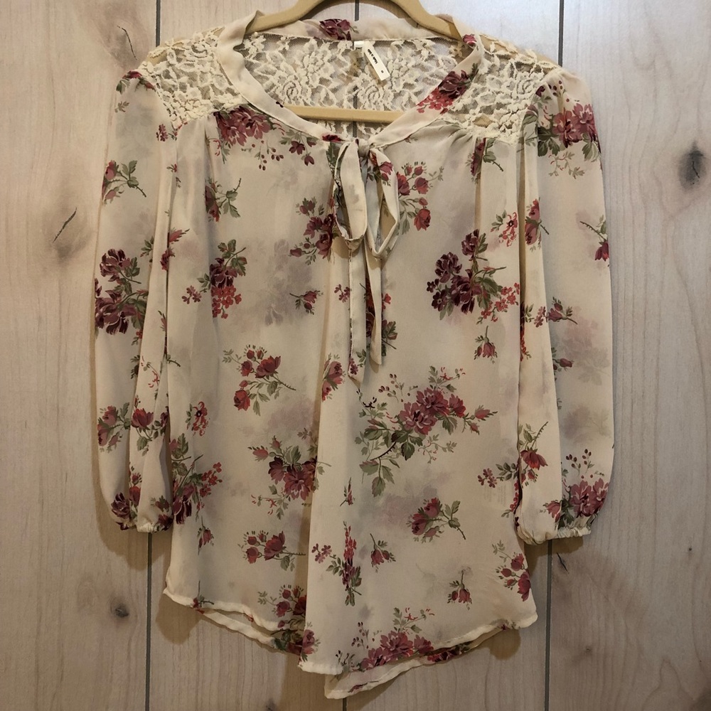 Women’s floral blouse